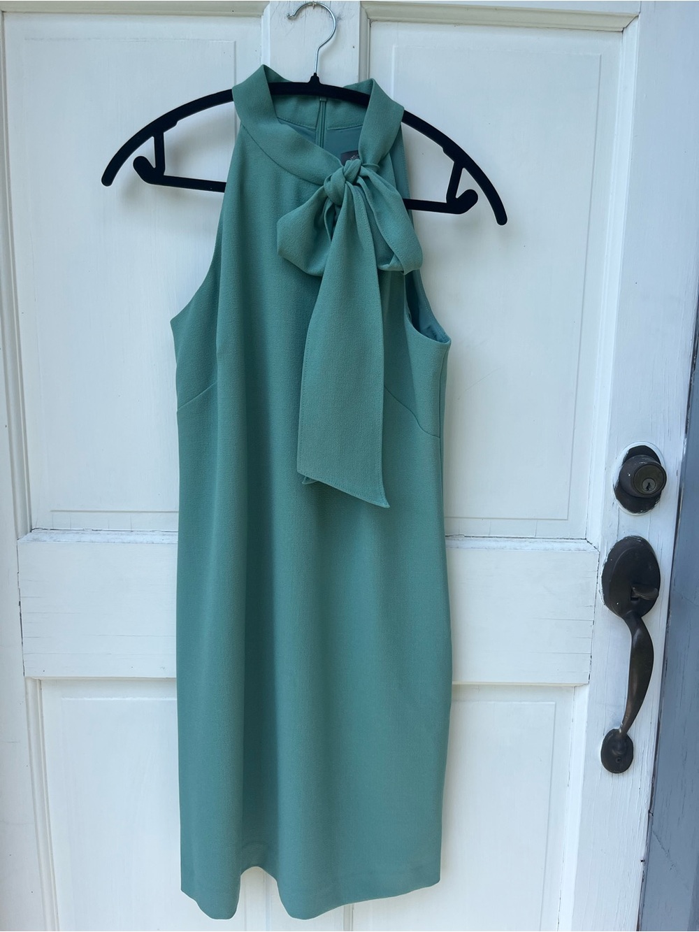 Vince Camuto Halter Tie-Neck Midi Dress